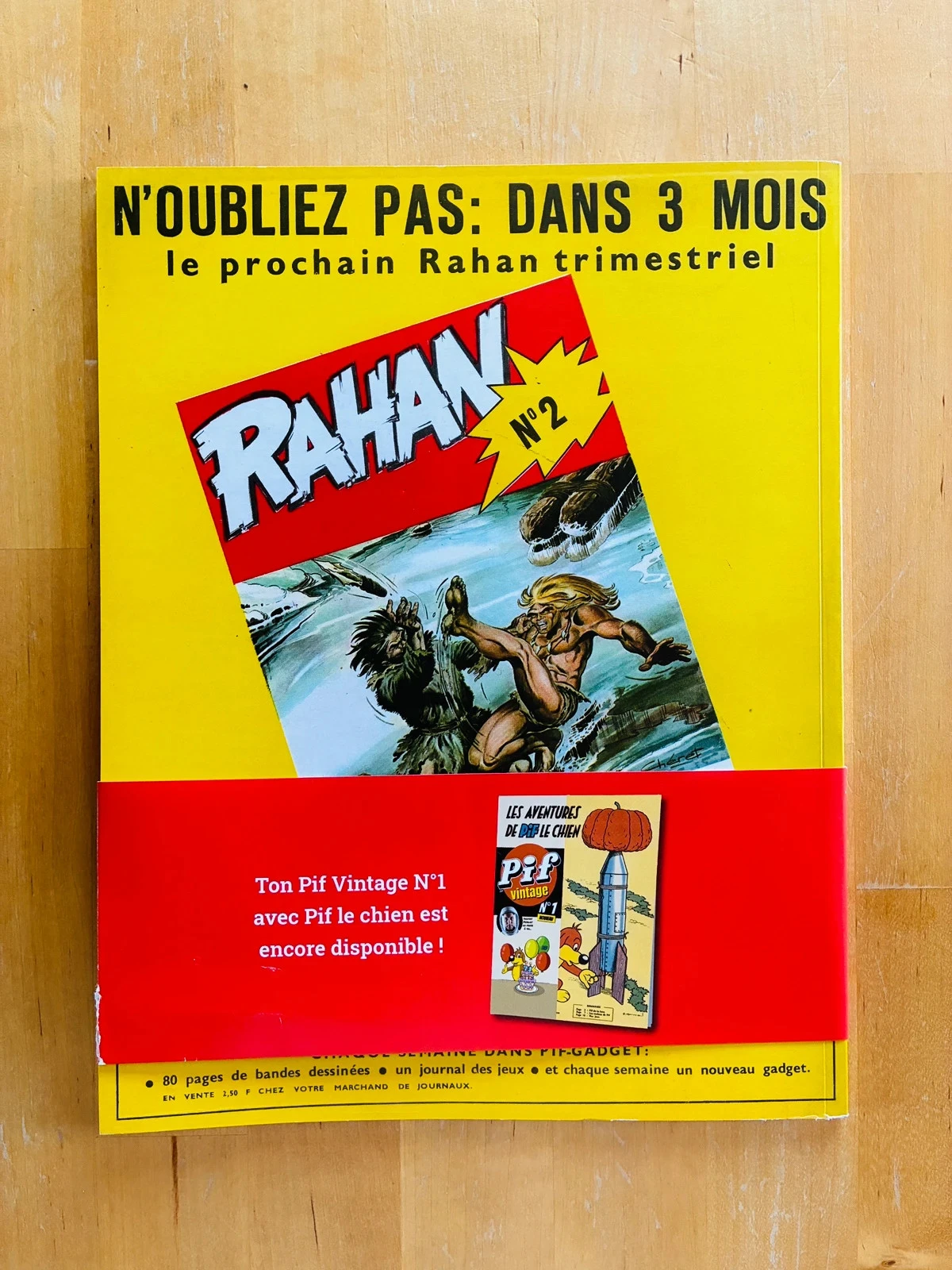 Revista Pif vintage especial Rahan coleccionista. – photo 4